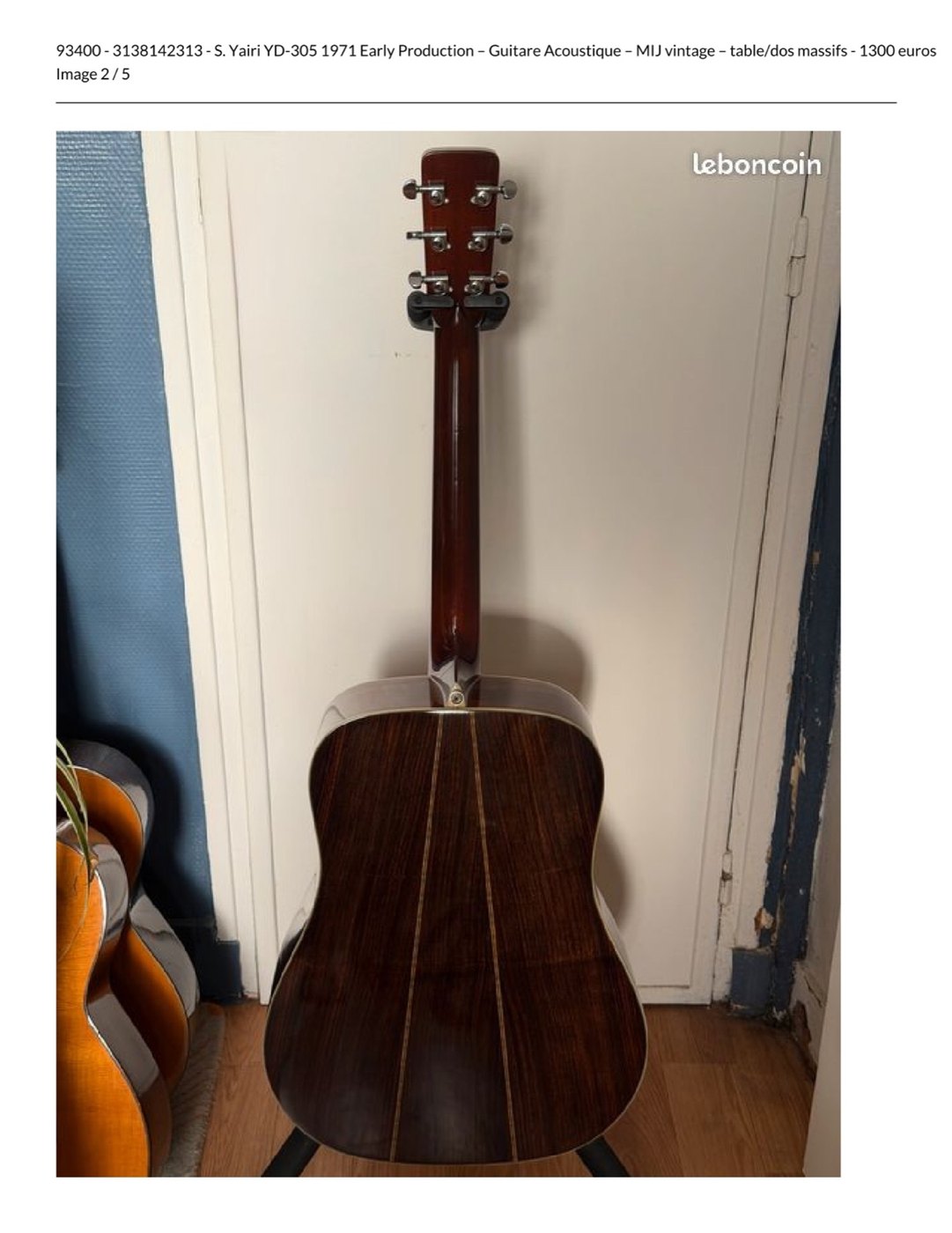 S. Yairi YD-305 "Early" – 1971